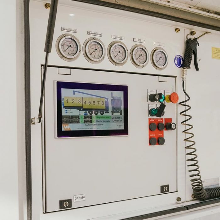 Tankwagens met Redler